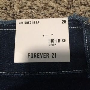Forever 21 Blue Skinny Jeans Size 25 Waist, NWT
